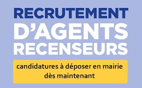 Recherche agents recenseurs